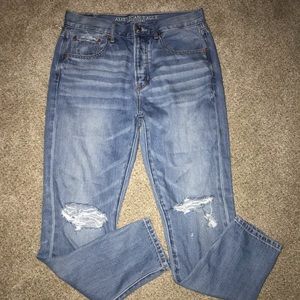 “High Rise Girlfriend” jeans